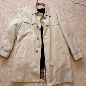 Sears Classic Tan Trench Coat for Men